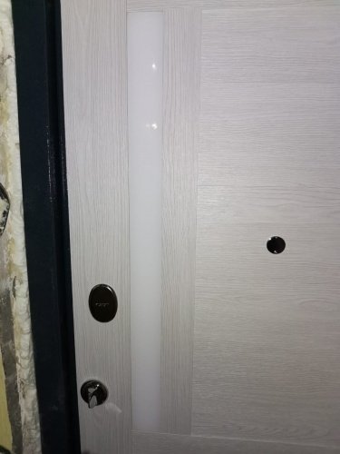 Входная дверь в квартиру Delta-112 синий букле DL-1 МДФ Wood Light Grey DC-2W фото 4 Входная дверь в квартиру Delta-112 синий букле DL-1 МДФ Wood Light Grey DC-2W фото 4